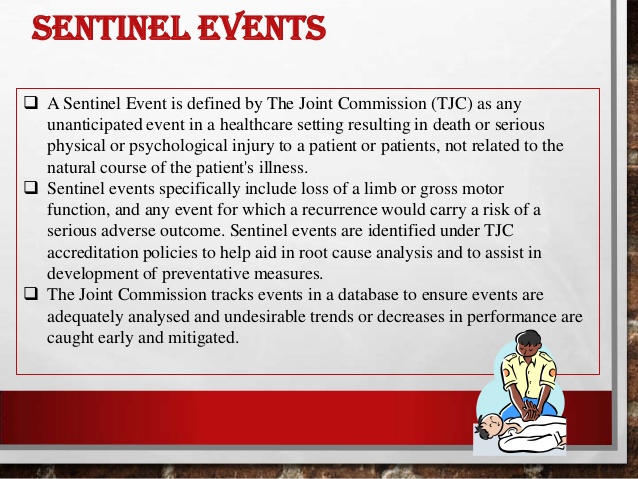 sentinel event definition medical